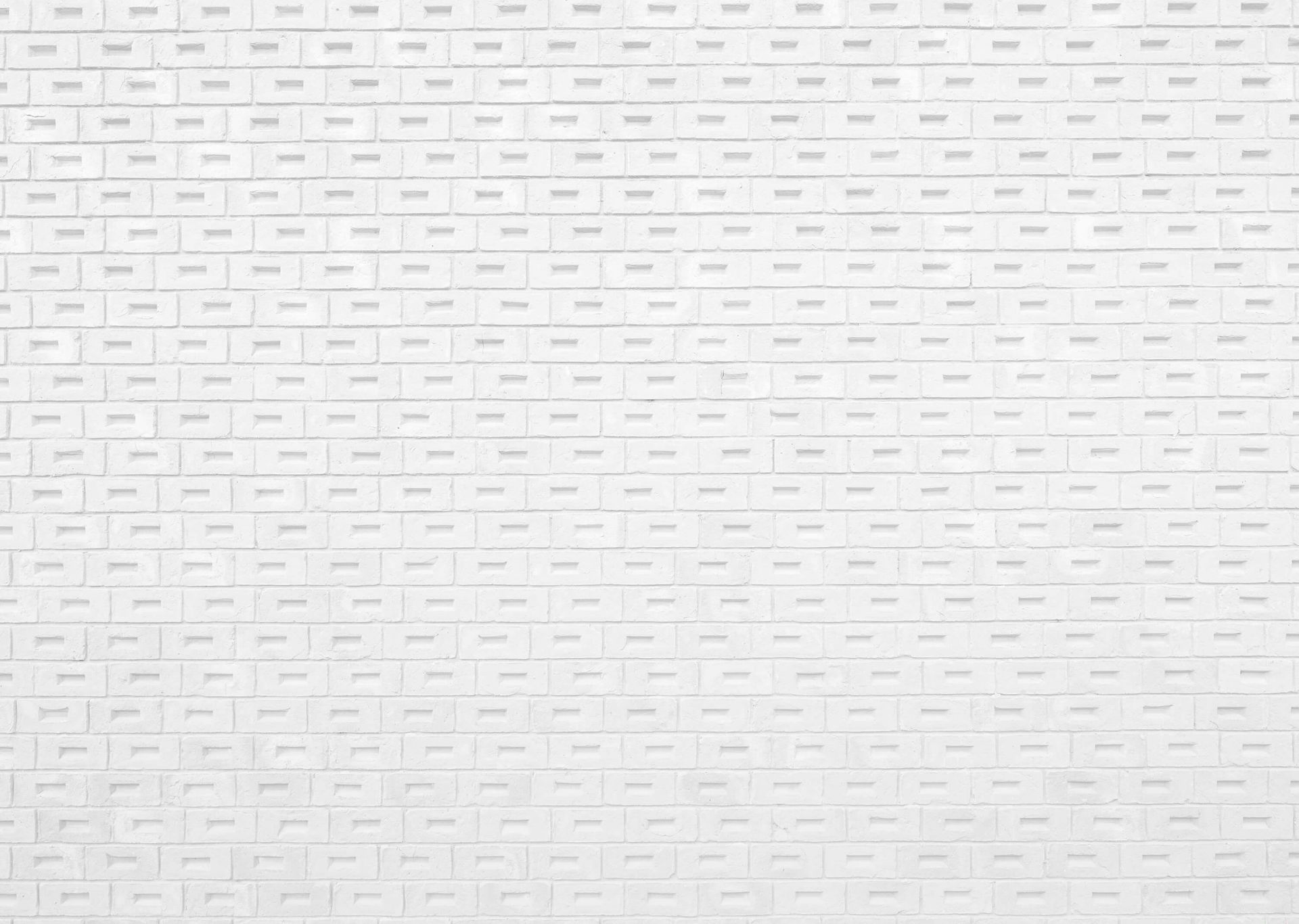 Briques blanches modernes