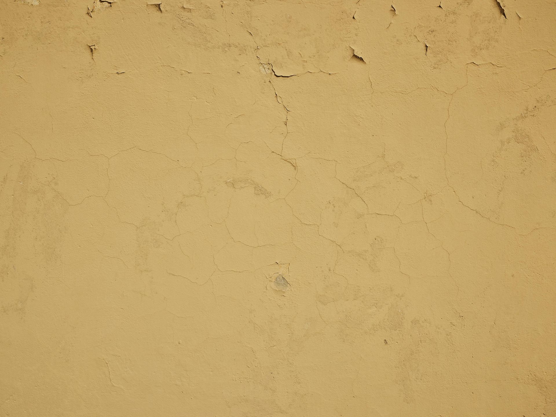 Mur dont la peinture est craquelée