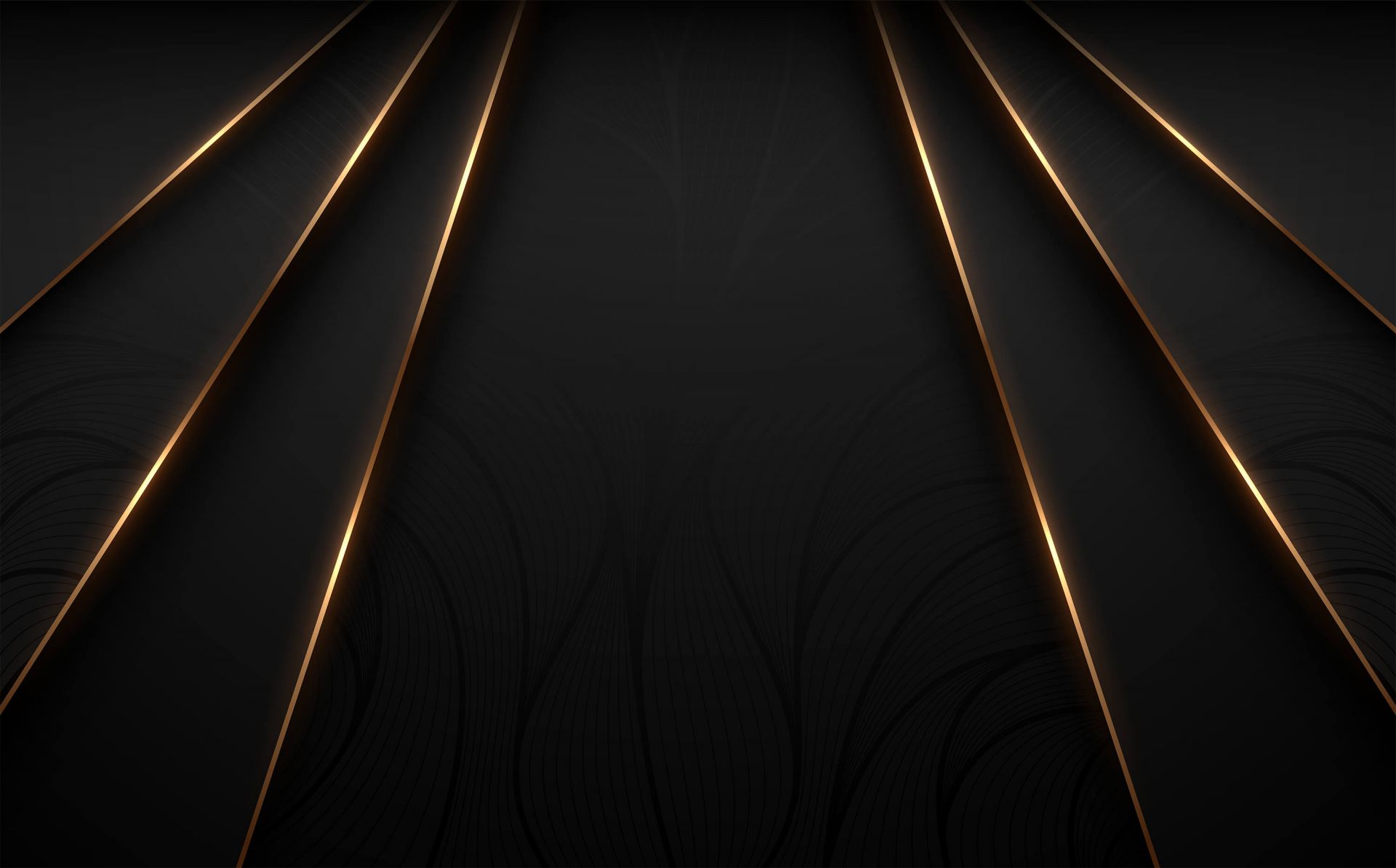 Lignes dorées ornées