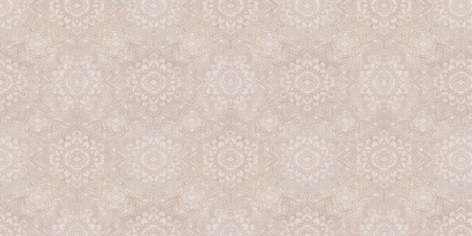 Boho Golden Mandala - beige