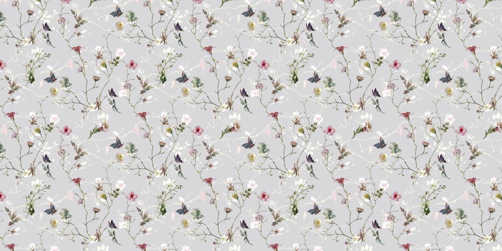 Flore de papillons Jeu de lumière