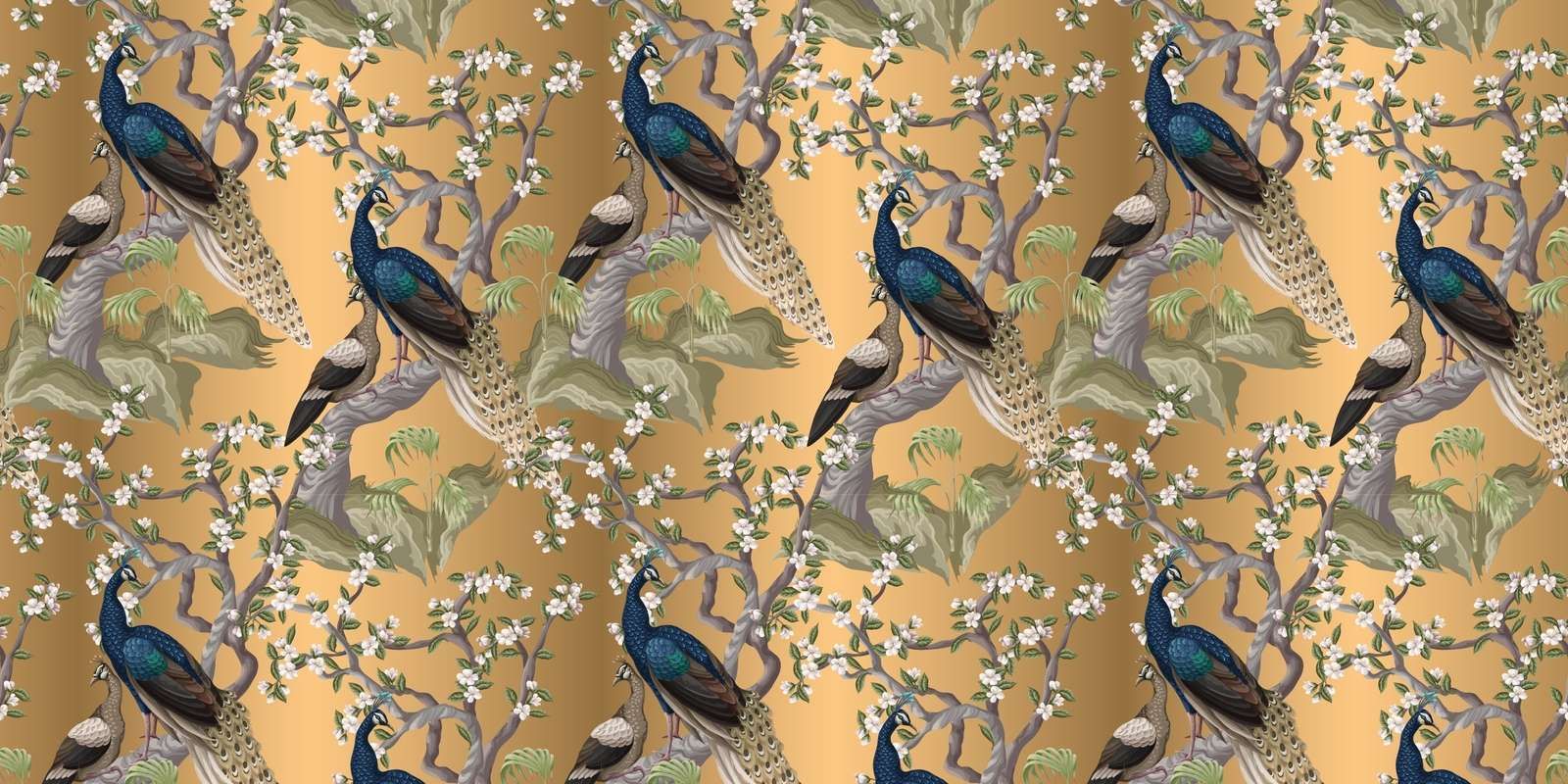 Chuchotements de Paon dans l'Oasis