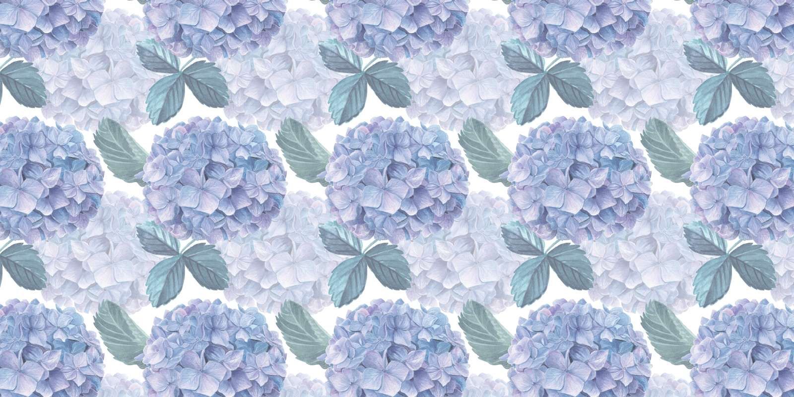 Rosée sur les Hortensias
