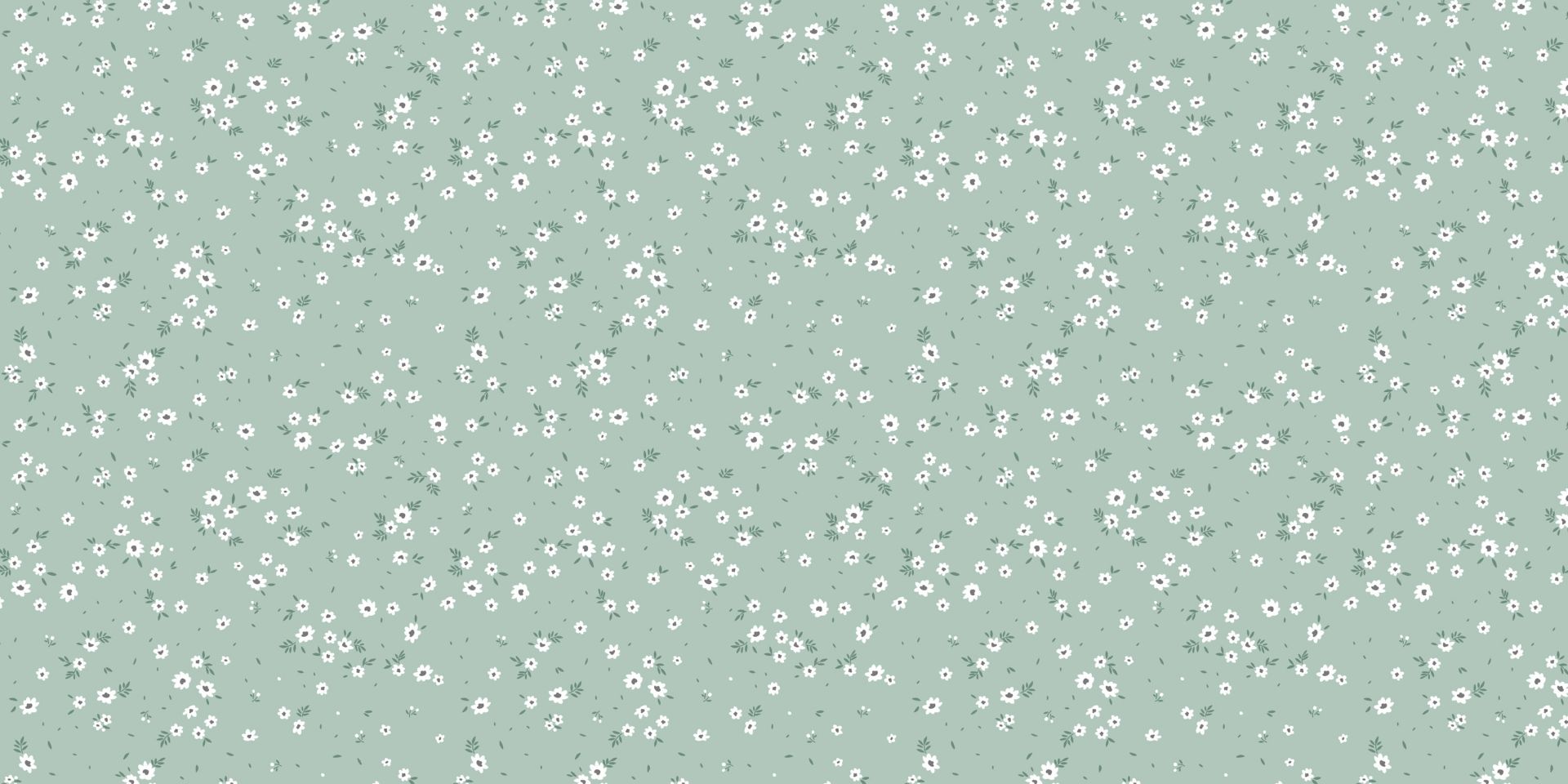 Échoppe de Fleurs Vert Menthe