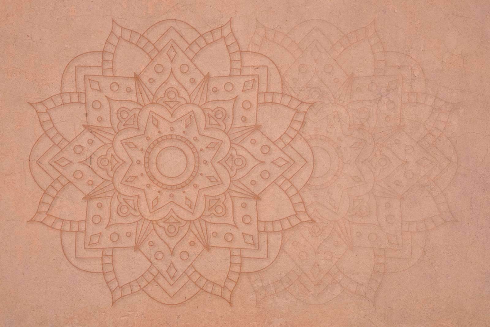 Fleur géométrique terrestre