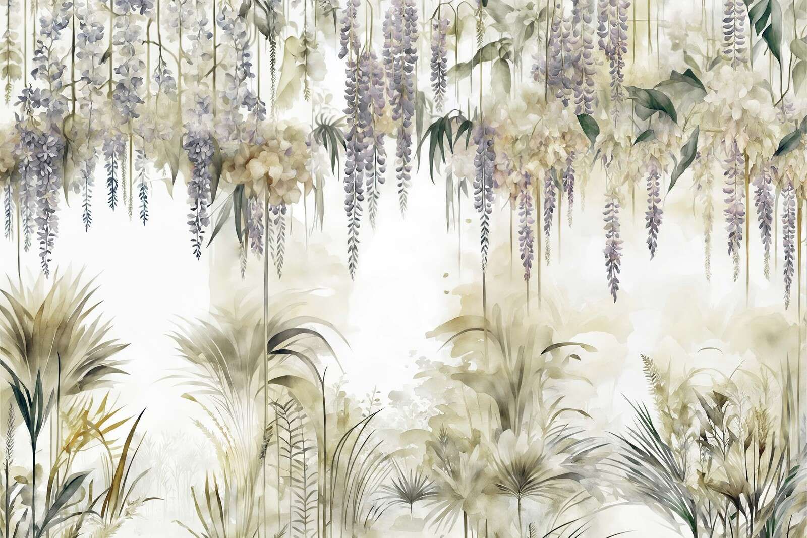 Jardin de Glycines Vert