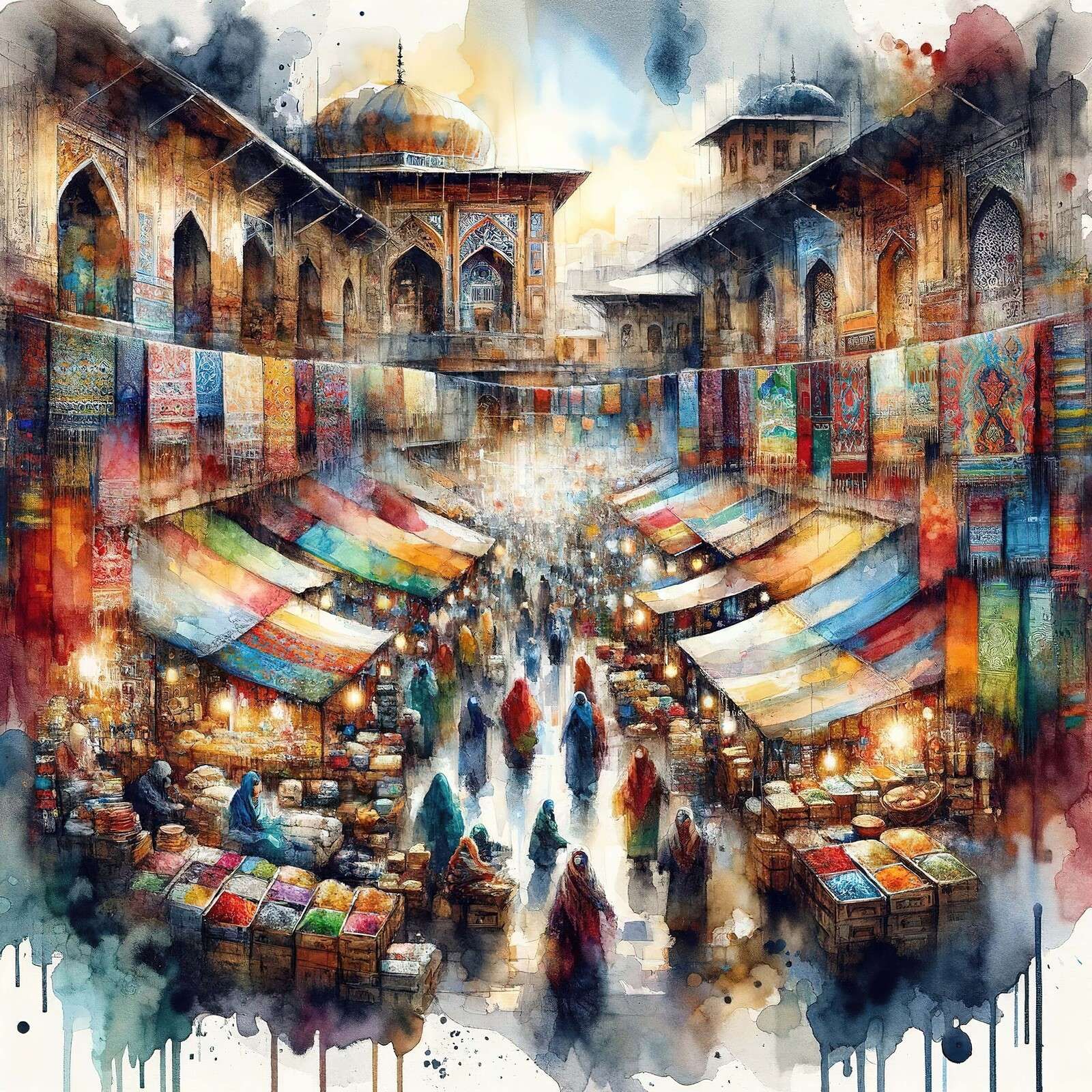 Symphonie de Couleurs du Bazar