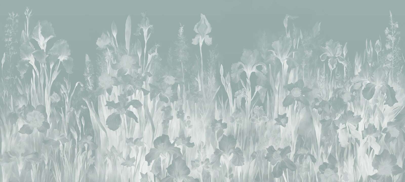 Printemps parfumé - bleu clair