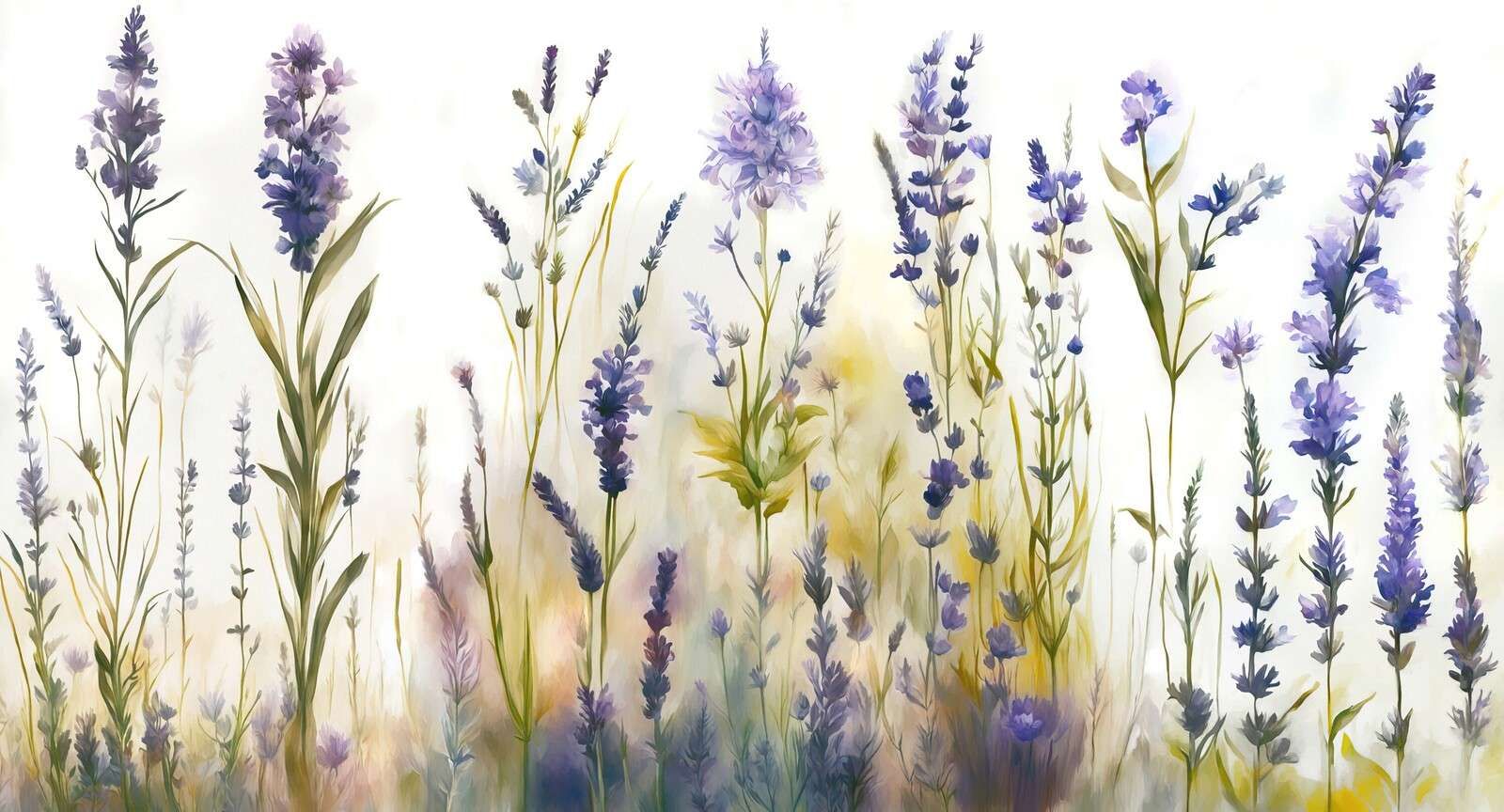 Lavande Clair Seamless Pastel