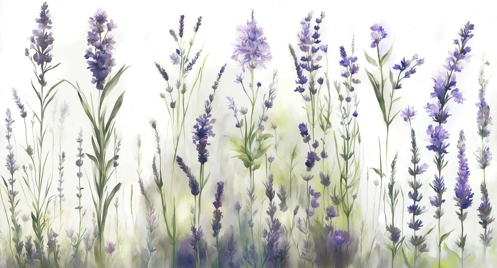 Lavande Clair Seamless Lilas Pâle