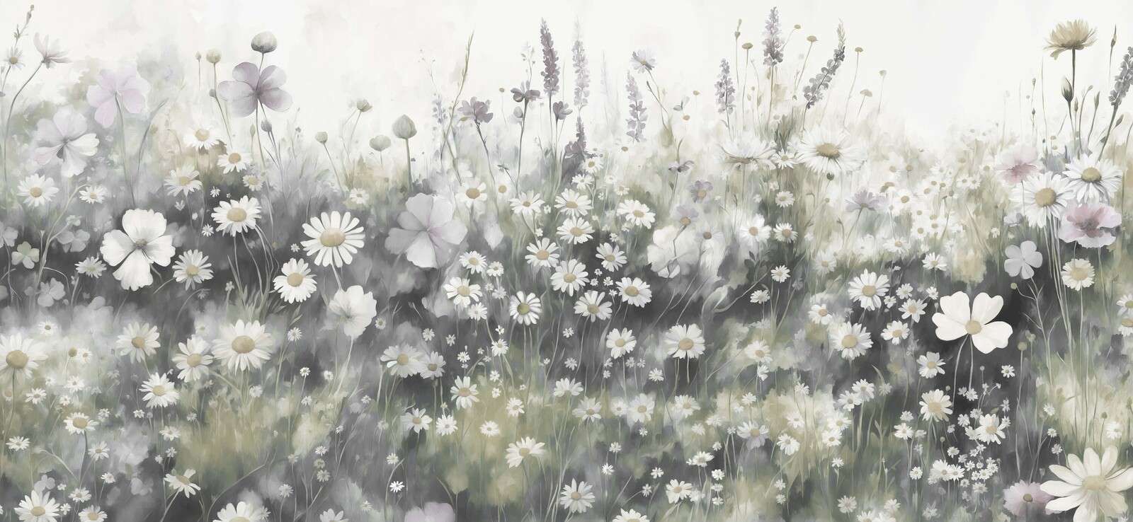 Verdure luxuriante de l'été vert olive