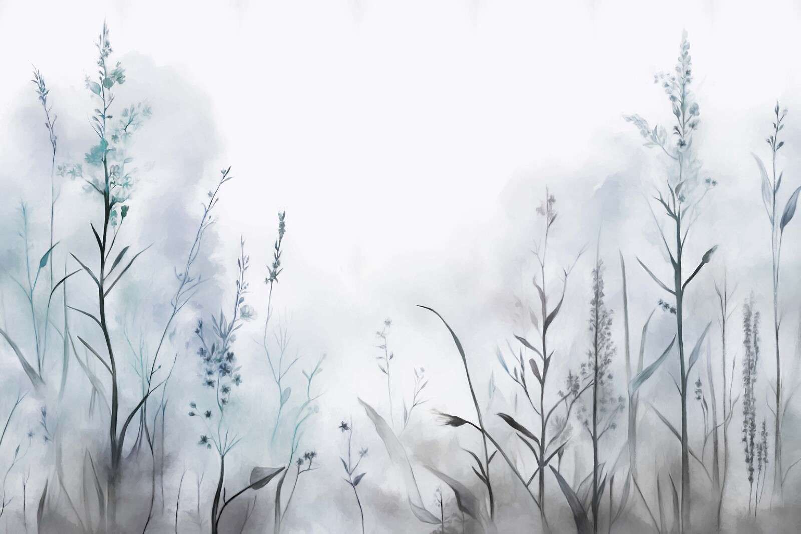 Silence du matin Doux Bleu