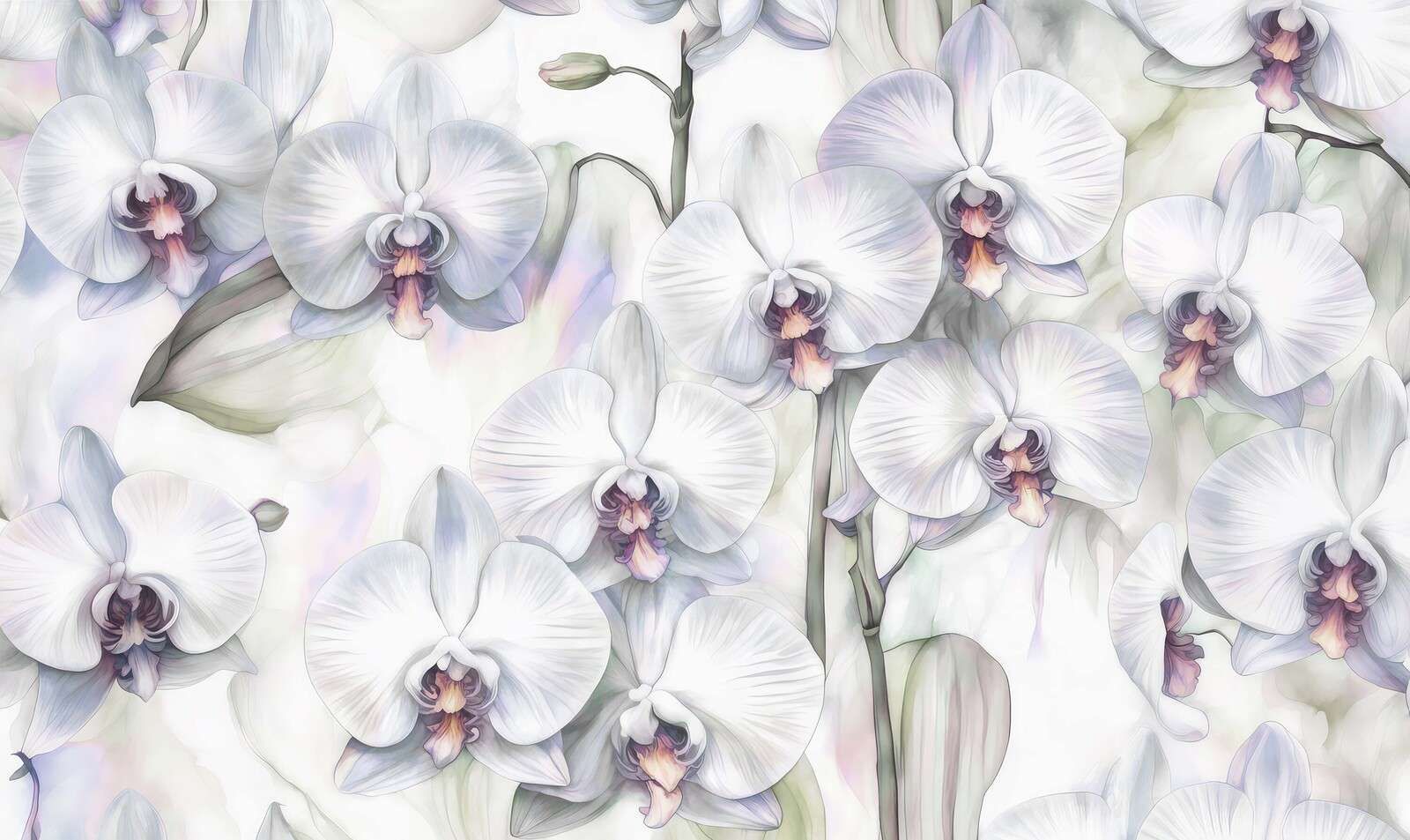 Paradis des Orchidées Bleu