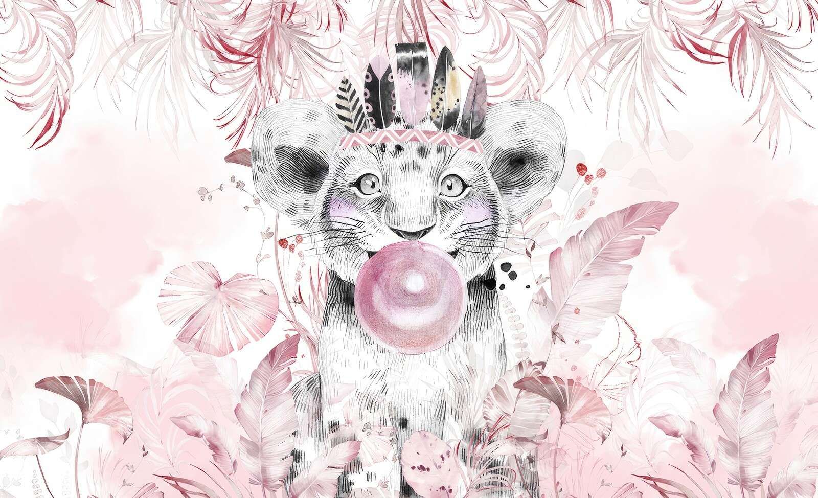 Joueur louveteau et rêves roses