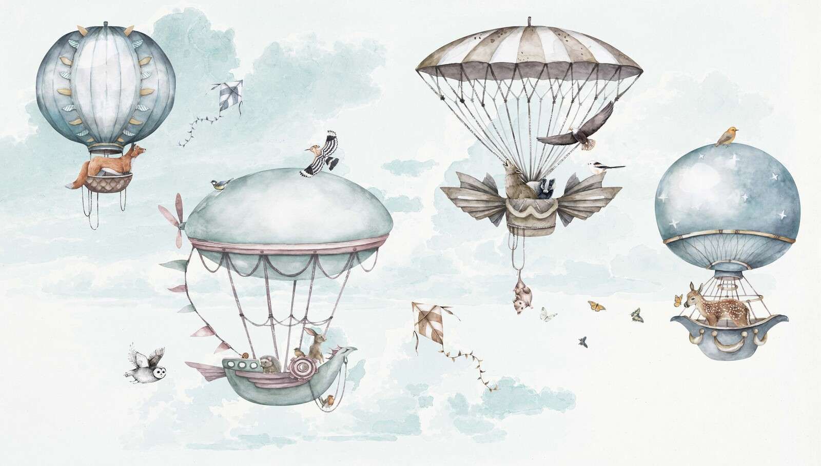 Aventures en montgolfière