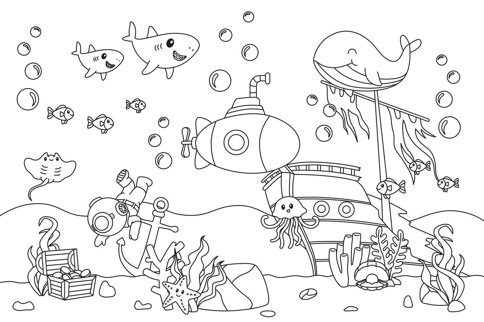 Chercheurs de trésors dans la mer profonde