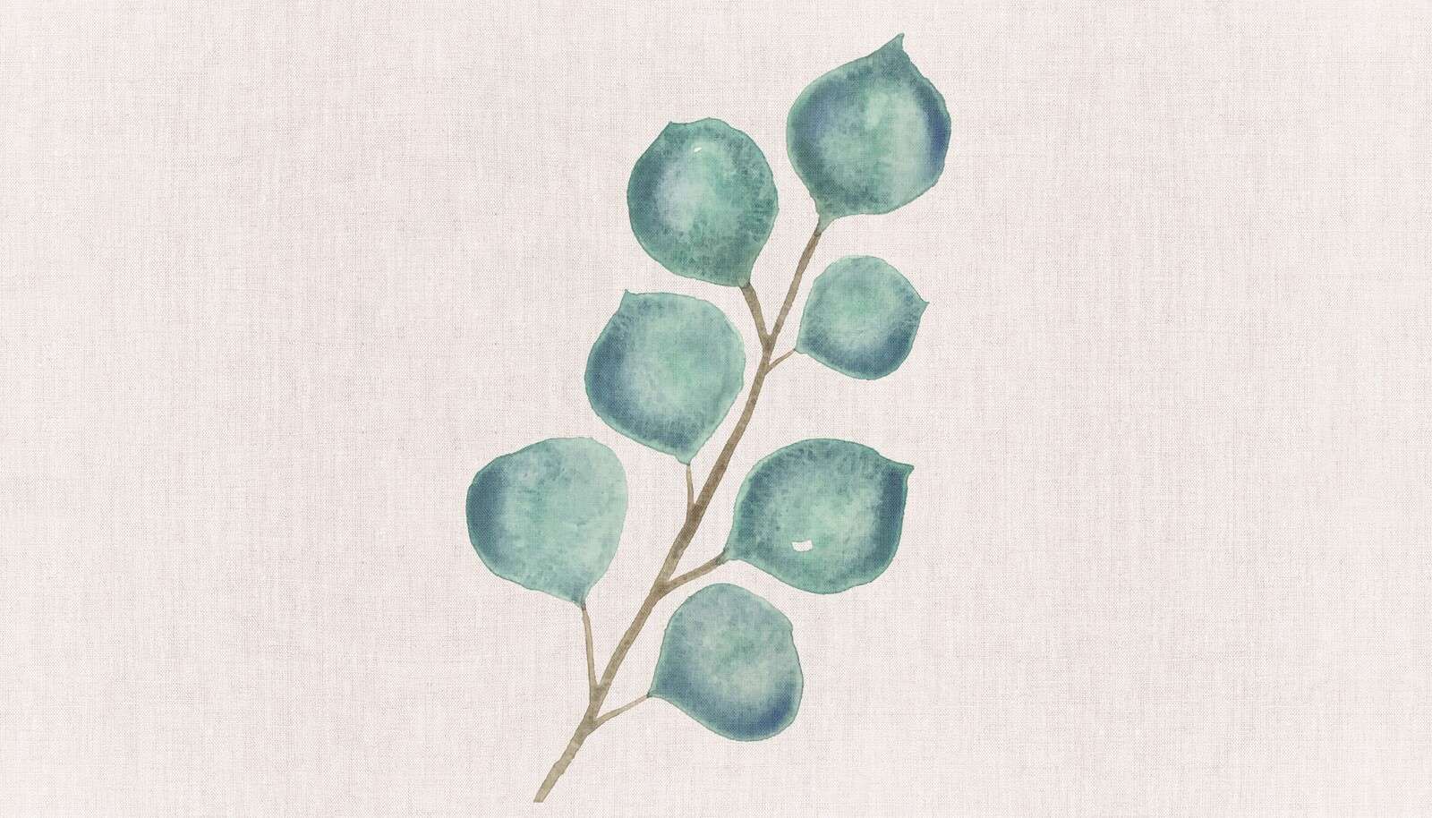 Eucalyptus en aquarelle douce