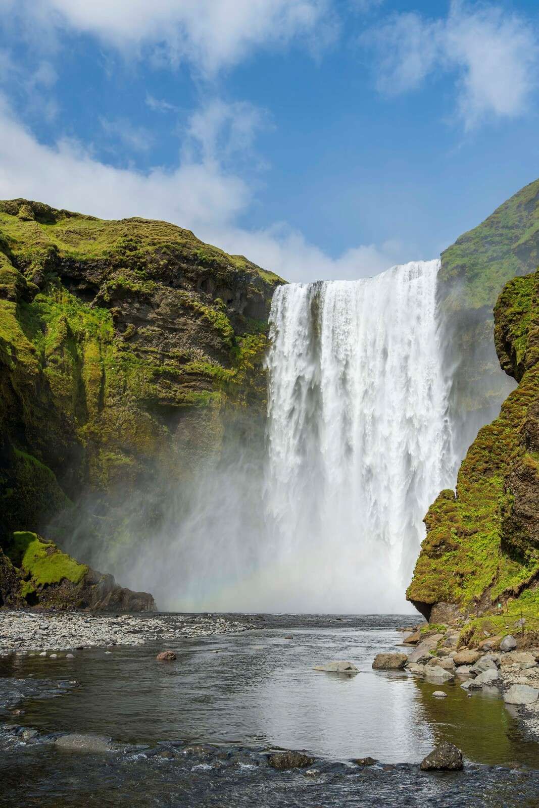 cascade de Skógafoss