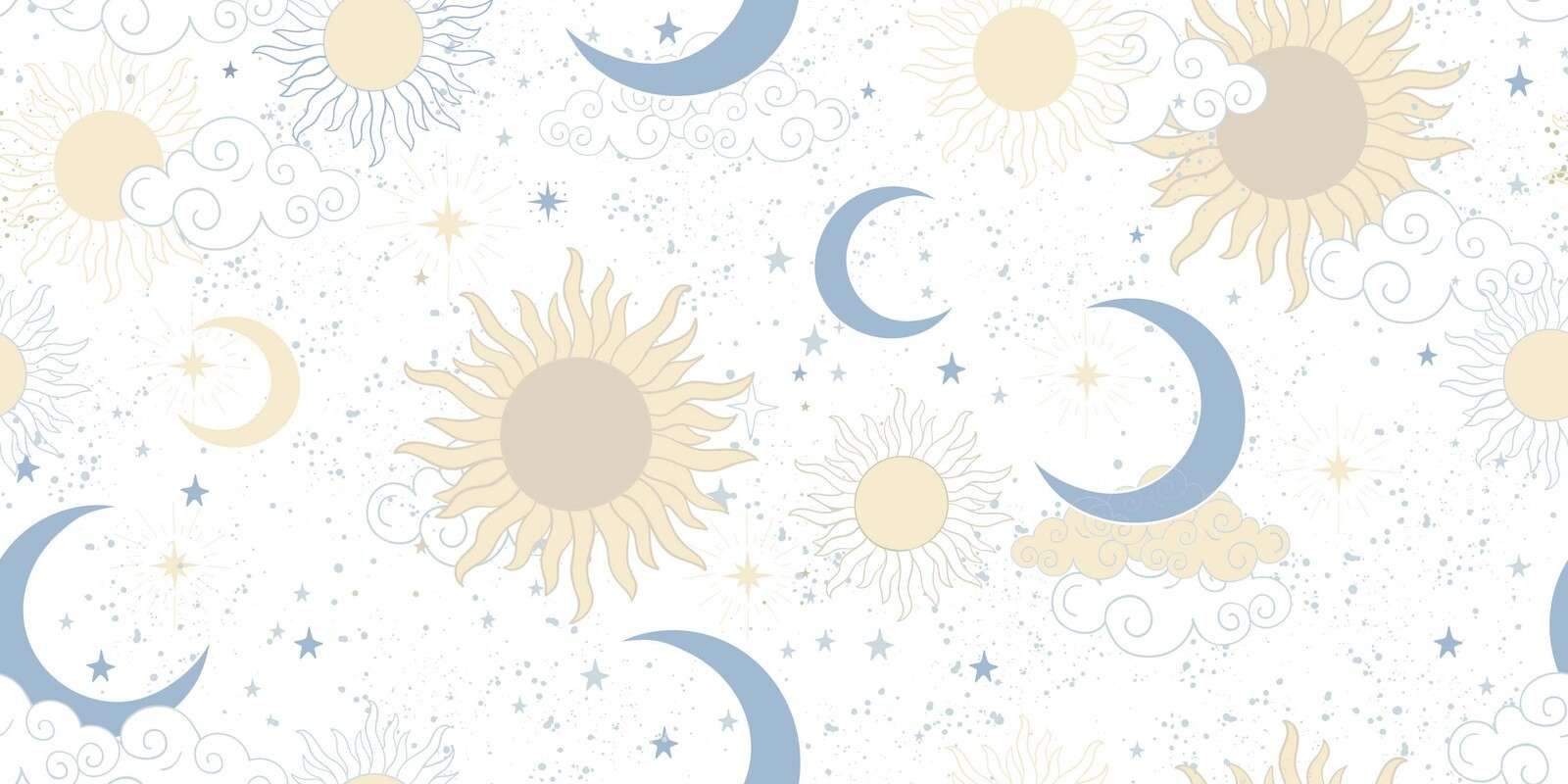 Ciel rêveur de soleil et de lune