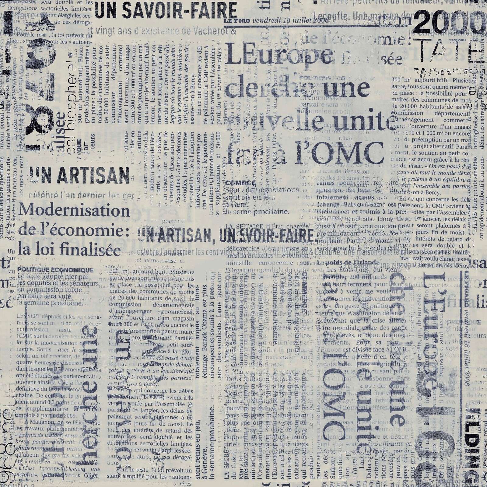 Vieux journal grunge