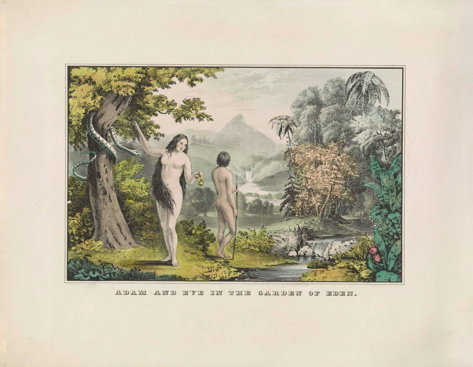 Adam and eve garden of eden