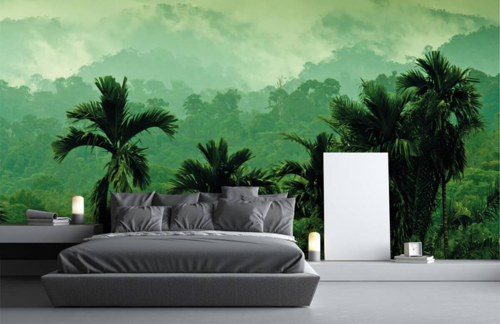 Les palmiers - Forêt - Chambre à coucher 3