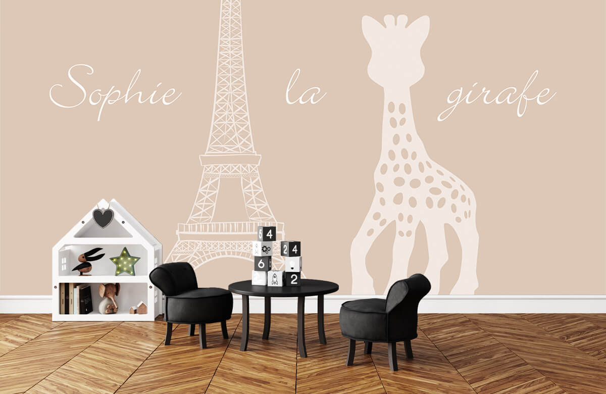 wallpaper Sophie la girafe® à Paris 2