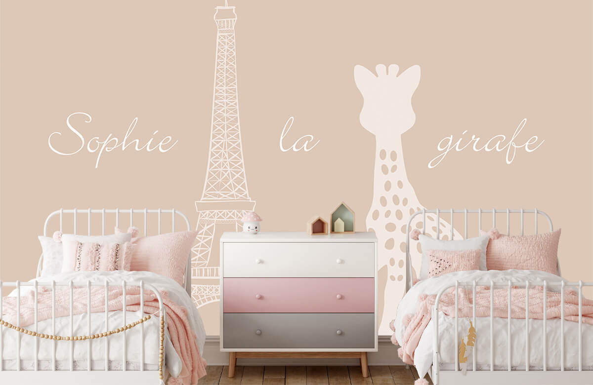 wallpaper Sophie la girafe® à Paris 6