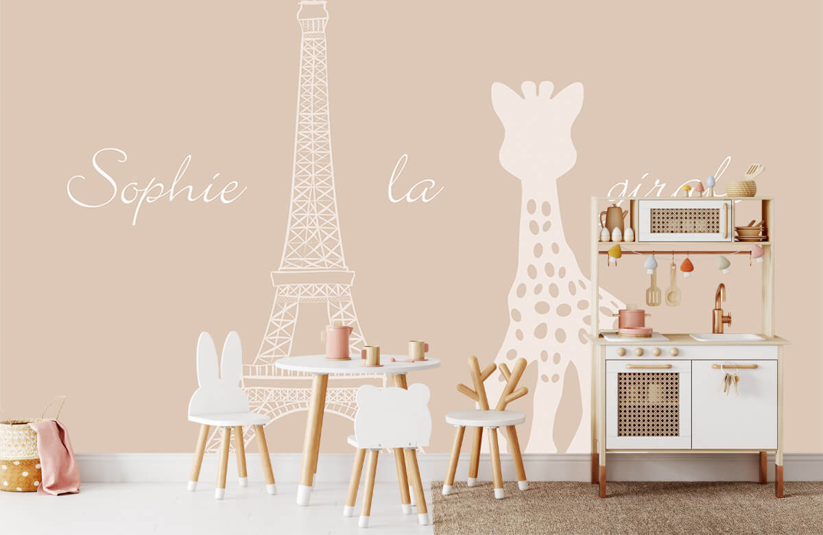 wallpaper Sophie la girafe® à Paris 8