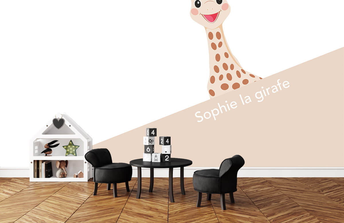 wallpaper Joyeuse Sophie la girafe® 2