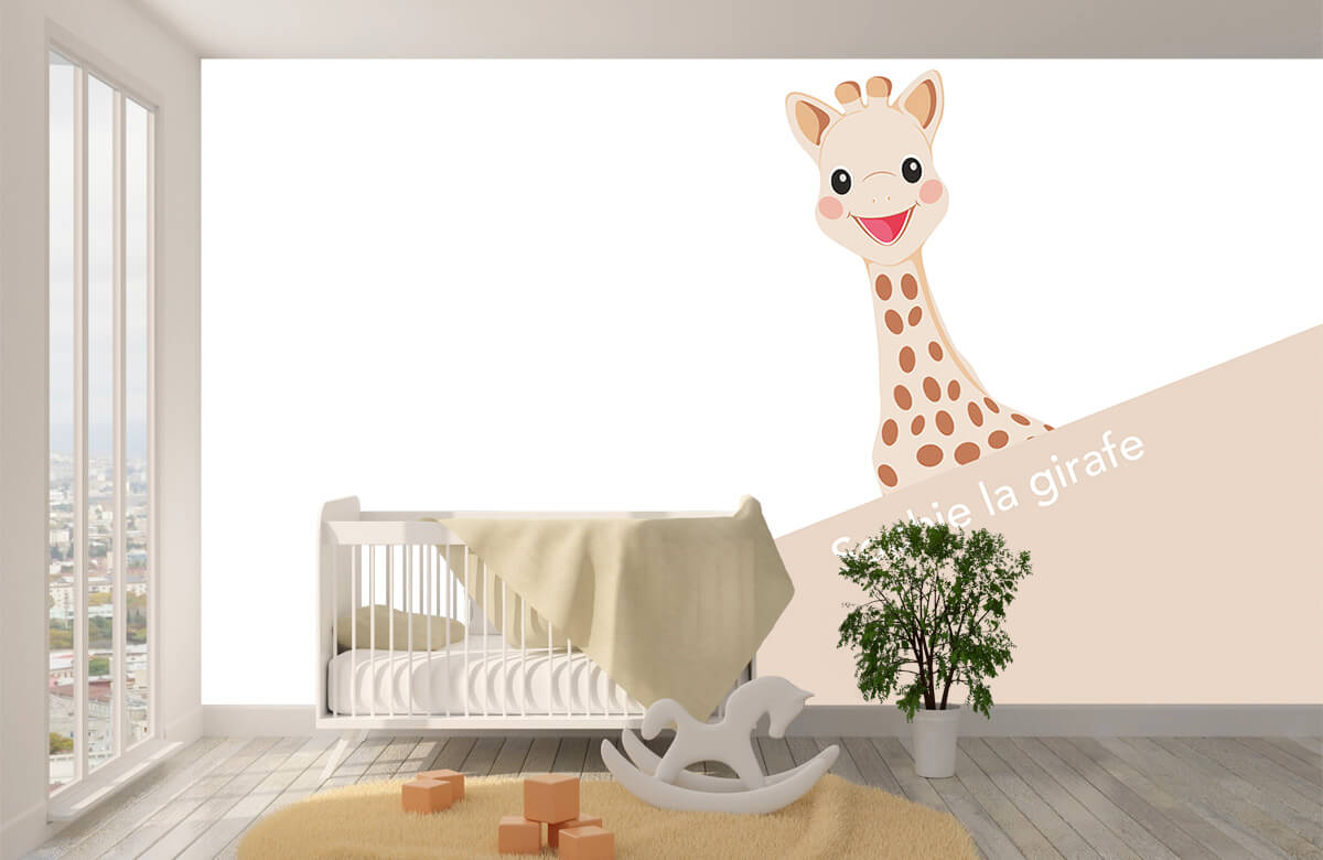 wallpaper Joyeuse Sophie la girafe® 3