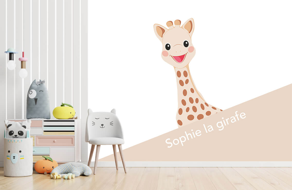 wallpaper Joyeuse Sophie la girafe® 4