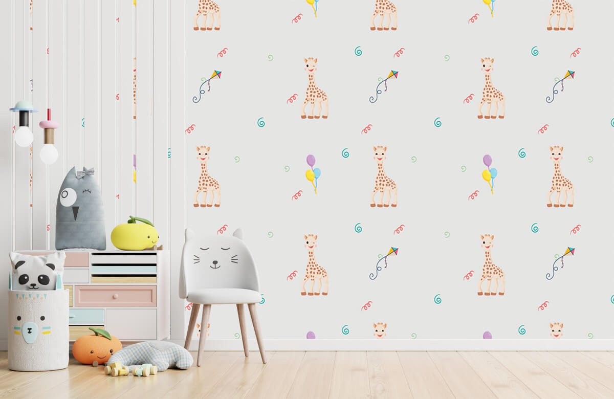 wallpaper Sophie la girafe® fête son anniversaire 4