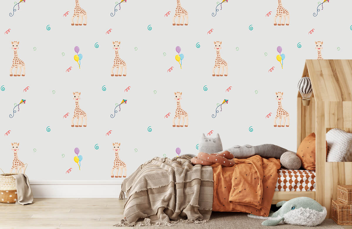 wallpaper Sophie la girafe® fête son anniversaire 5