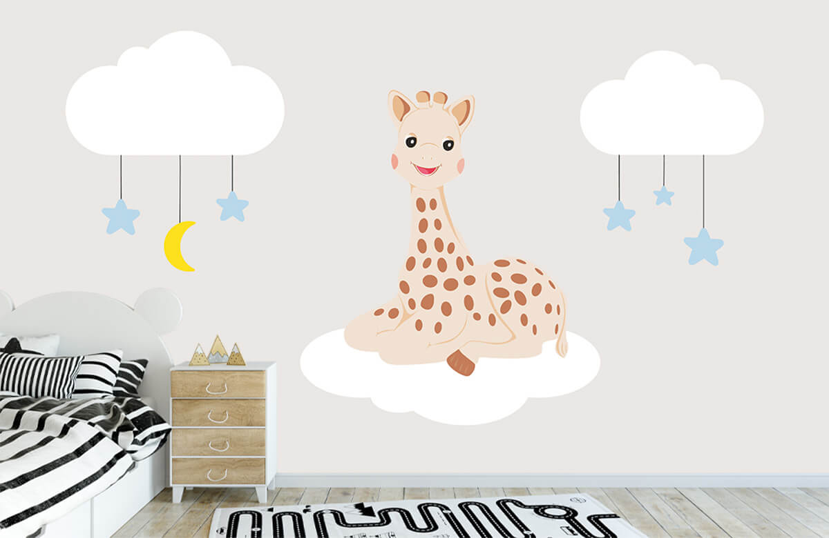 wallpaper Petite Sophie la girafe® 1
