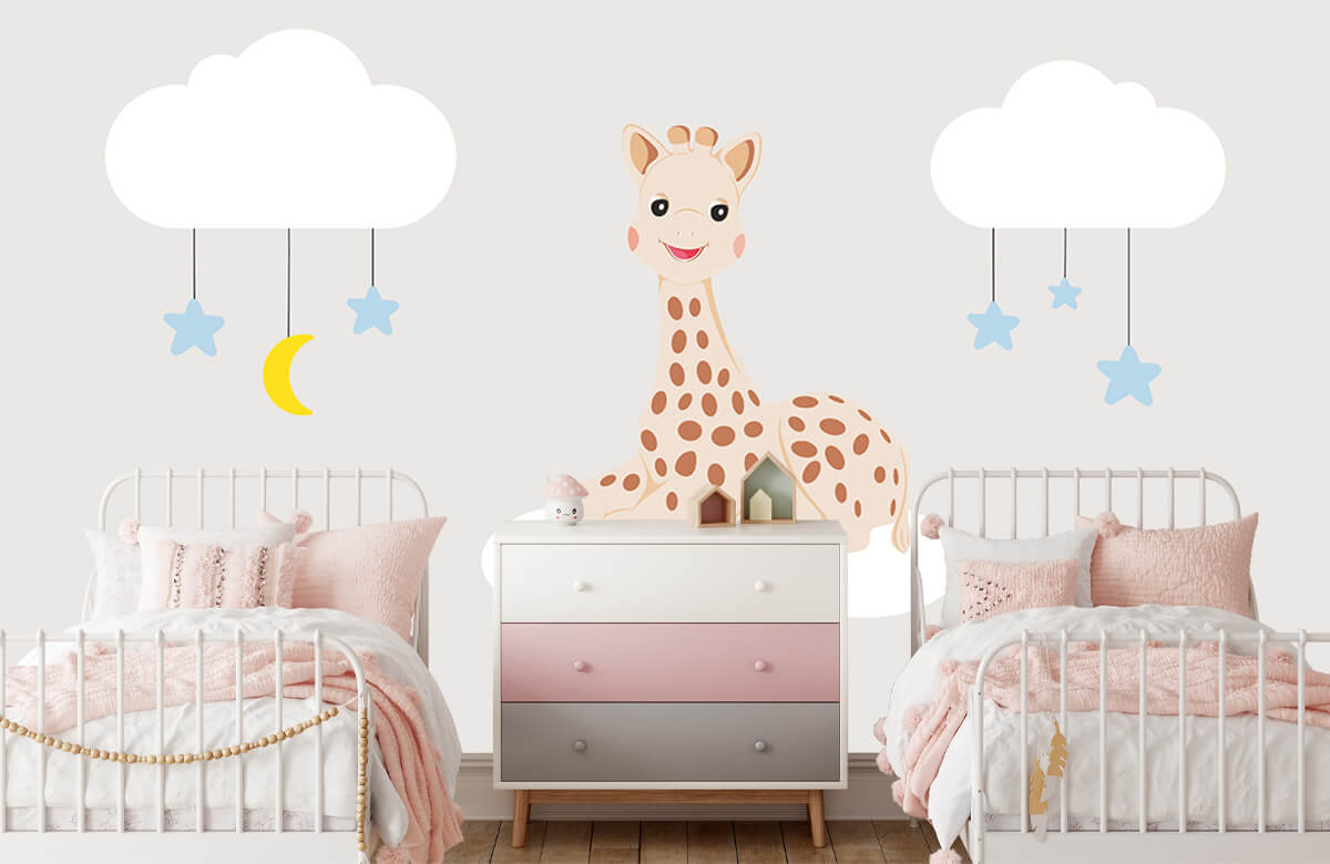 wallpaper Petite Sophie la girafe® 6