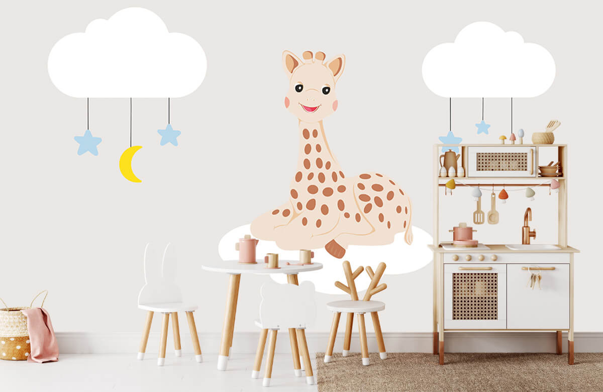 wallpaper Petite Sophie la girafe® 8