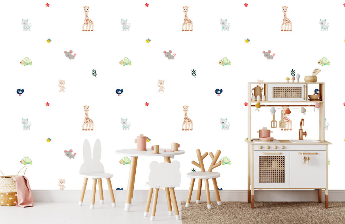 wallpaper Patron de Sophie la girafe® 8