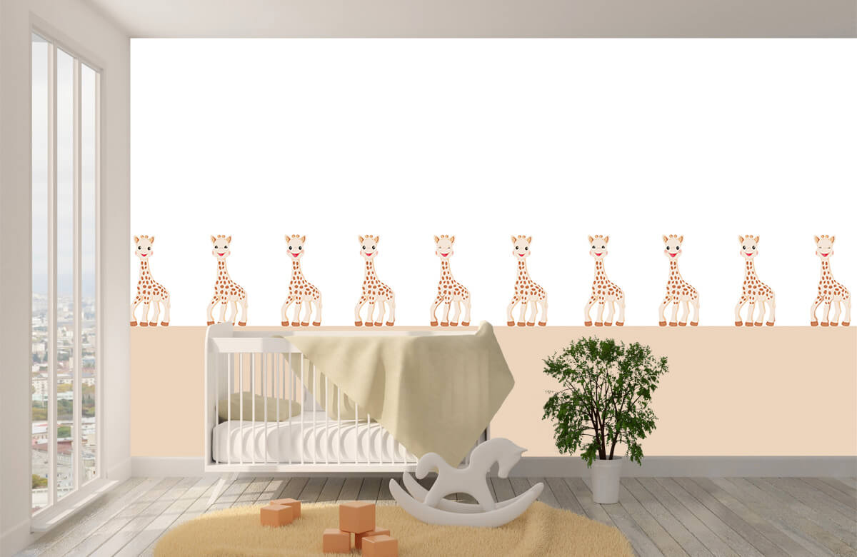 wallpaper Joyeuse Sophie la girafe® 3