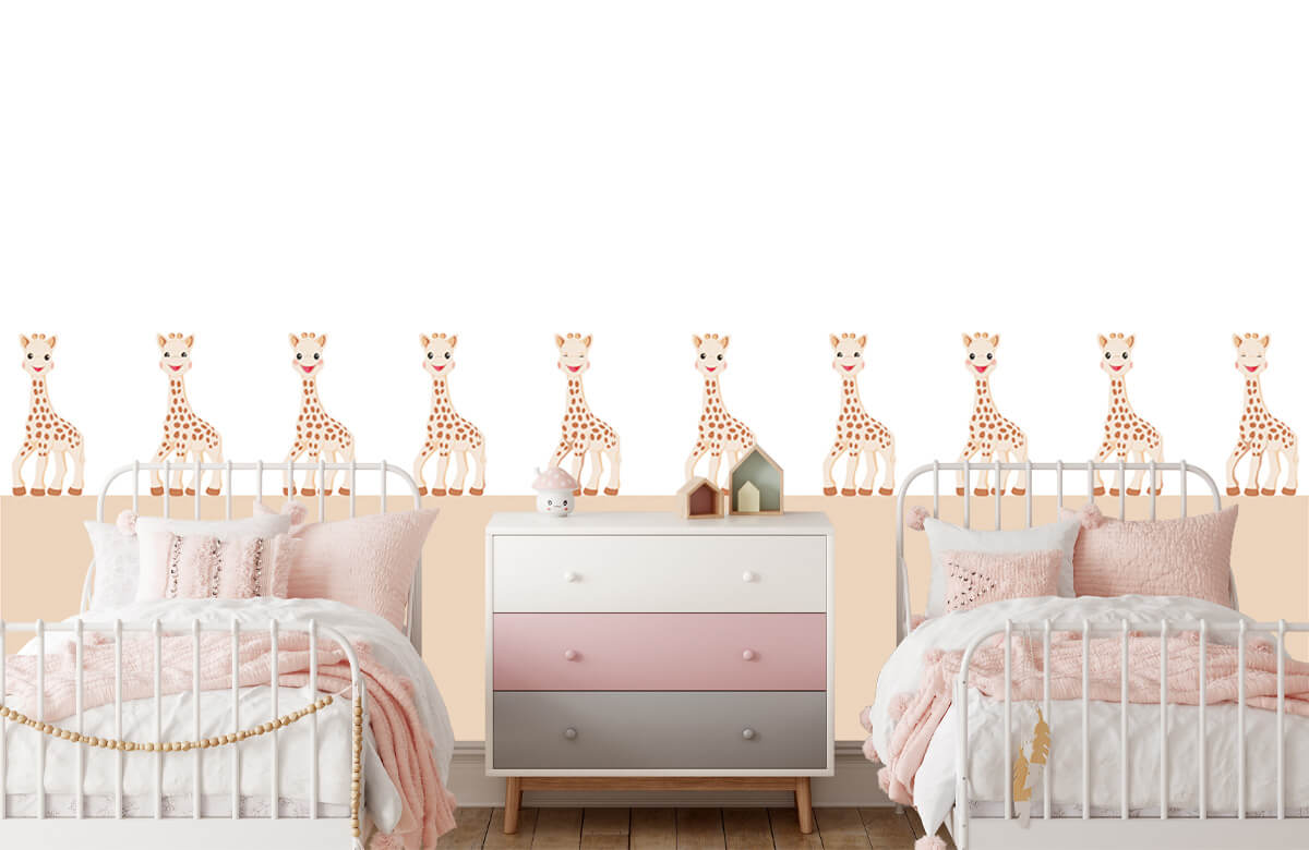 wallpaper Joyeuse Sophie la girafe® 6