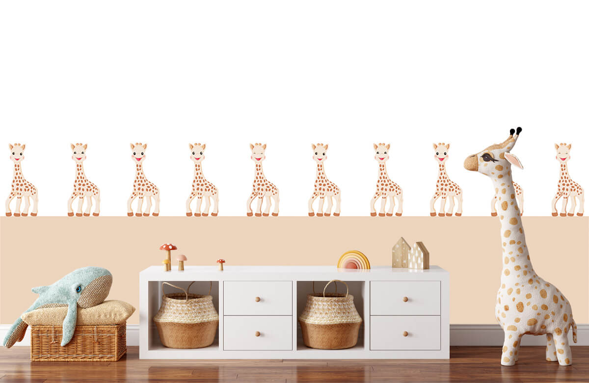 wallpaper Joyeuse Sophie la girafe® 7