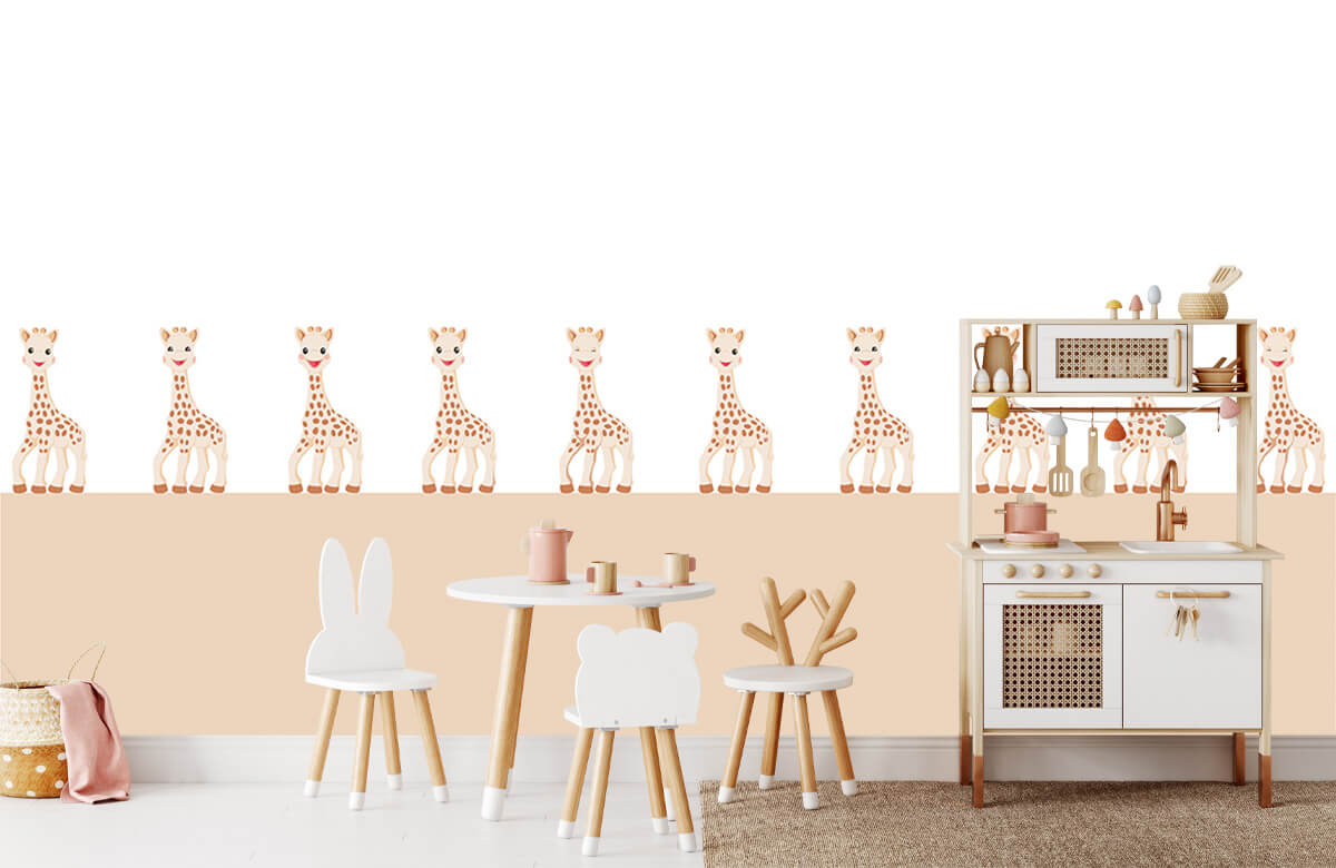 wallpaper Joyeuse Sophie la girafe® 8