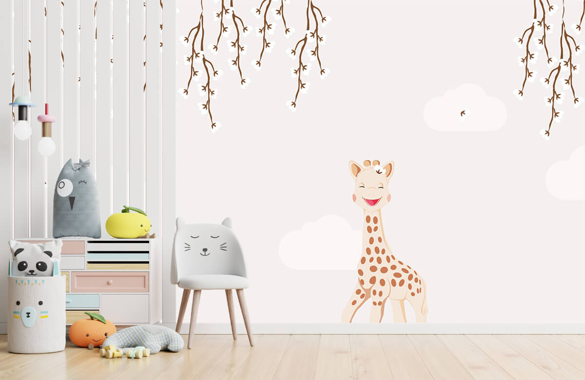 wallpaper Sophie la girafe® chez blossom 4
