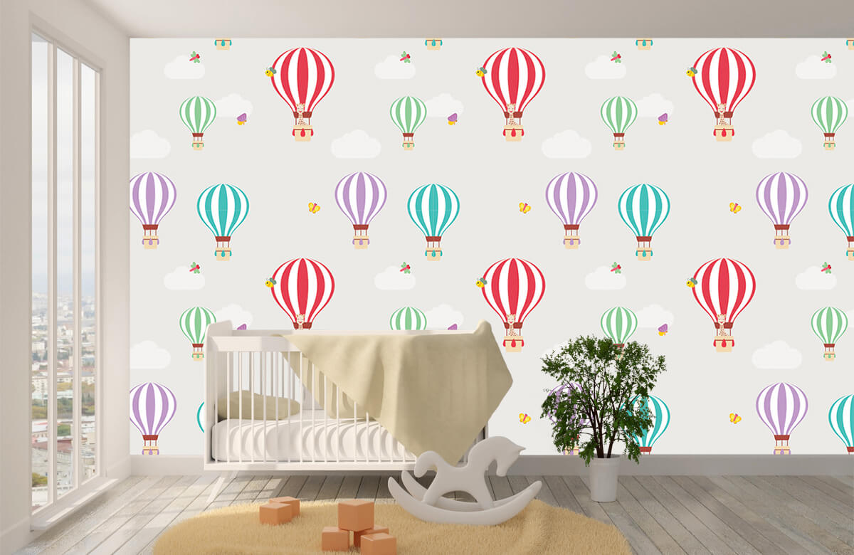 wallpaper Motif des ballons à air chaud 3