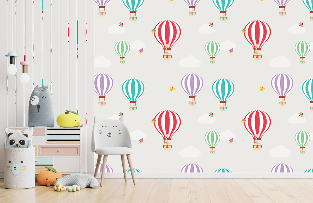 wallpaper Motif des ballons à air chaud 4